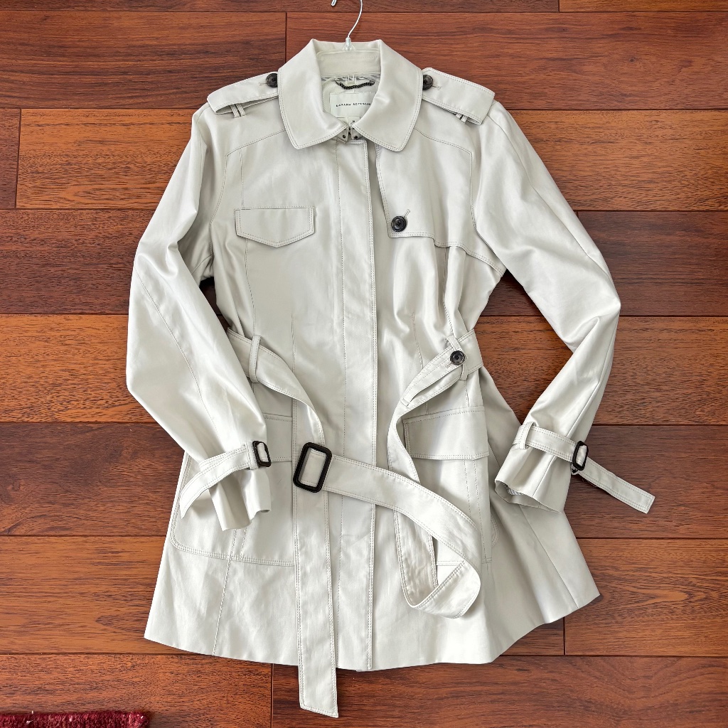 Banana Republic Timeless Trench Coat Nwot Sz Xl